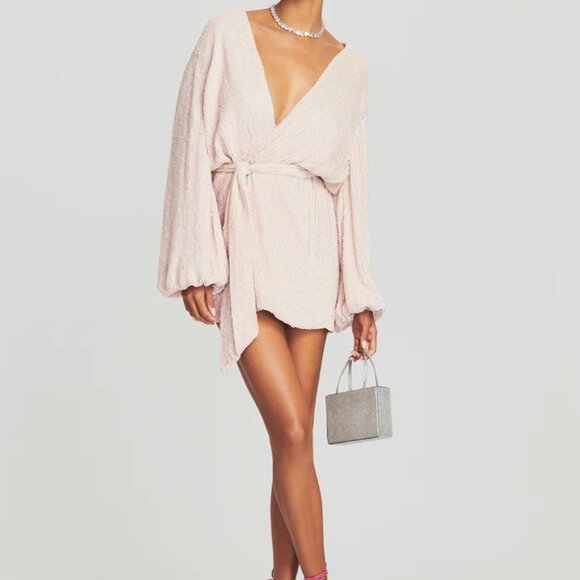 Retrofête Gabrielle Sequin Robe - Picture 1 of 8